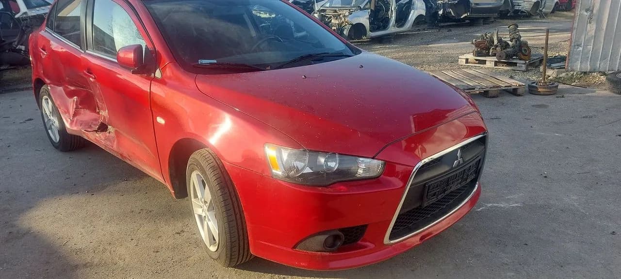 Mitsubishi Lancer x 1,8 sanki przód – zdjęcie 1