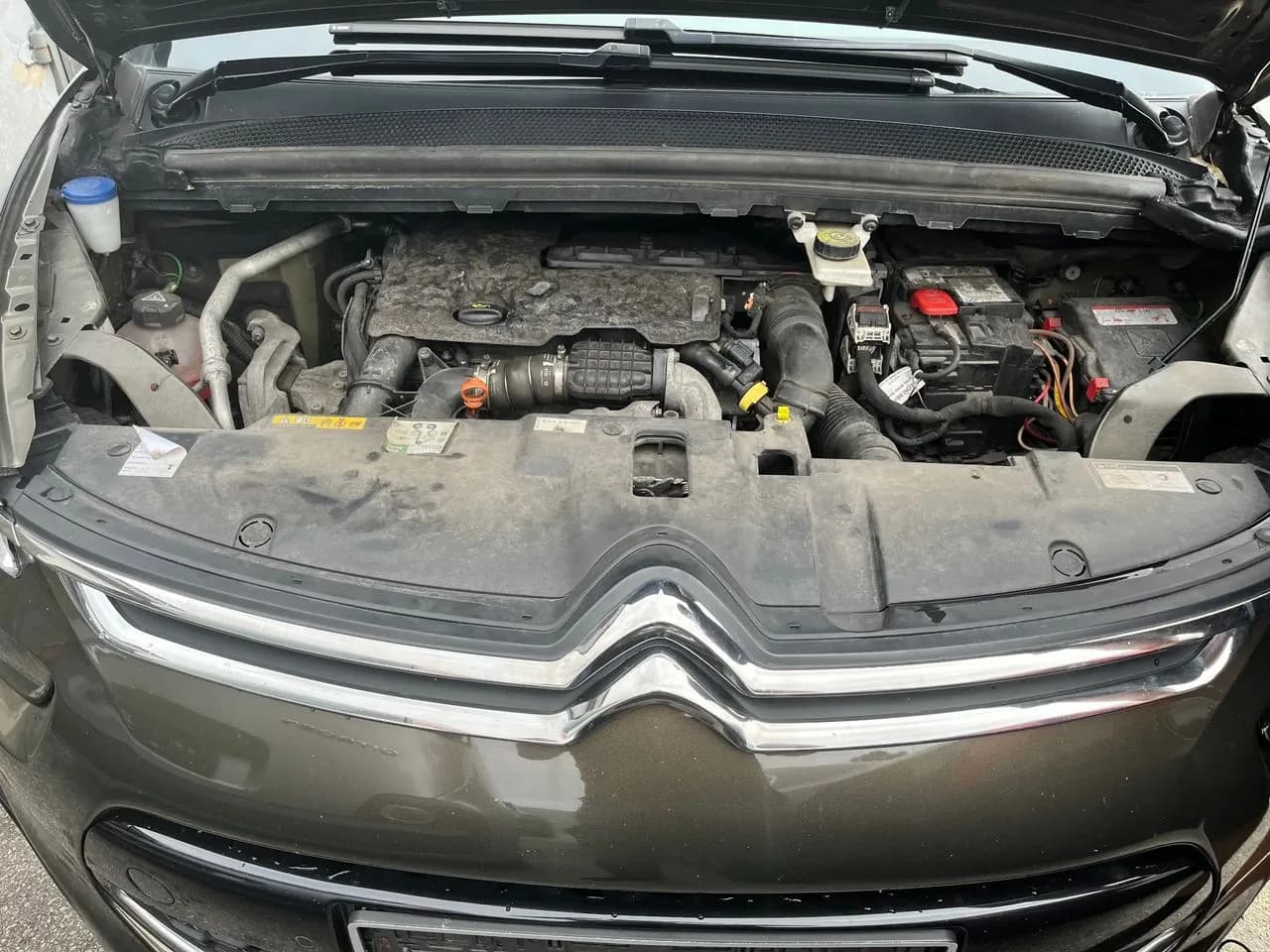 Citroen c4 picasso II 1,6ehdi 115km wentylator chłodnic – zdjęcie 1