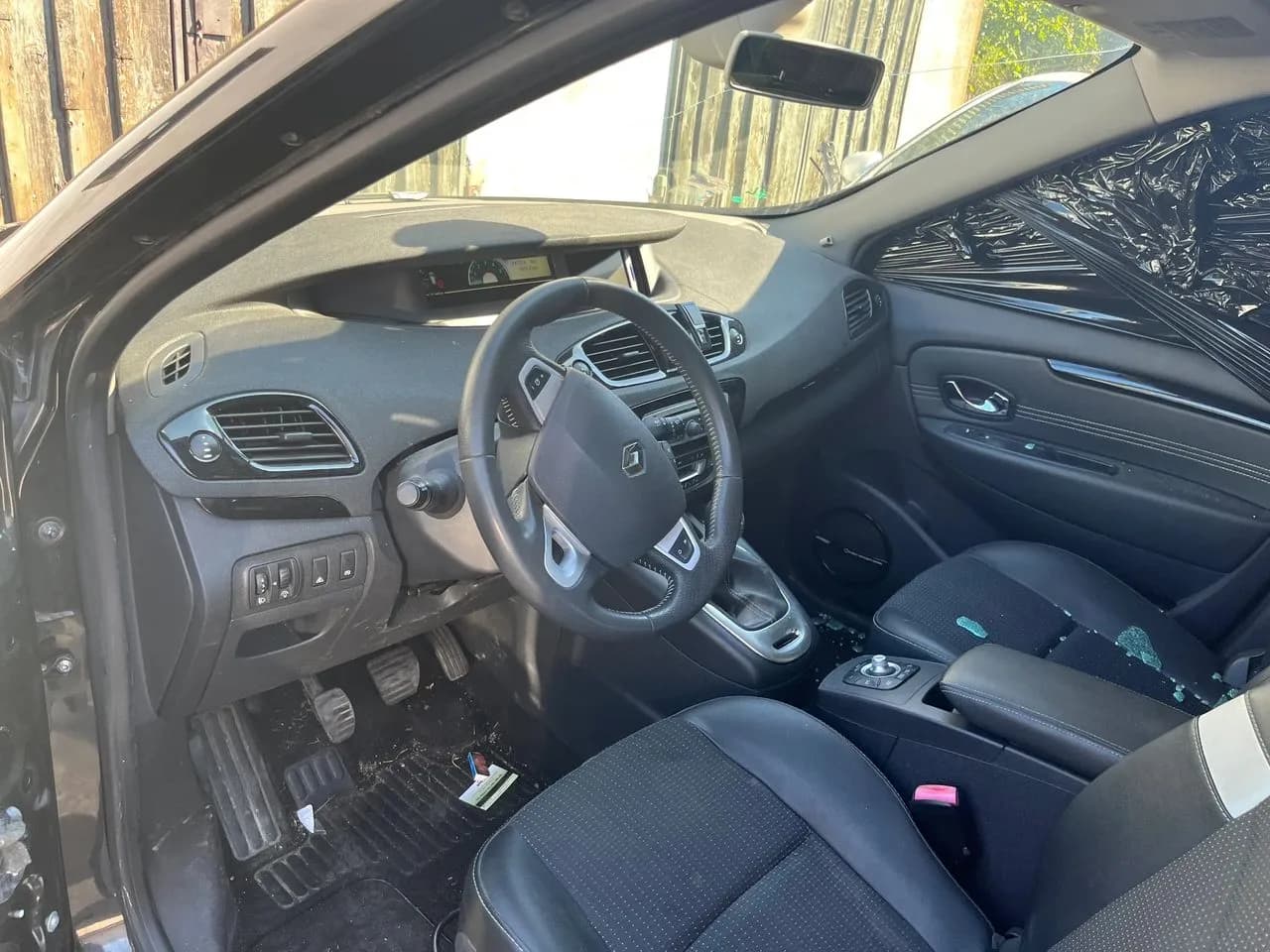 Renault scenic III deska poduszki komplet airbag oryginał – zdjęcie 1
