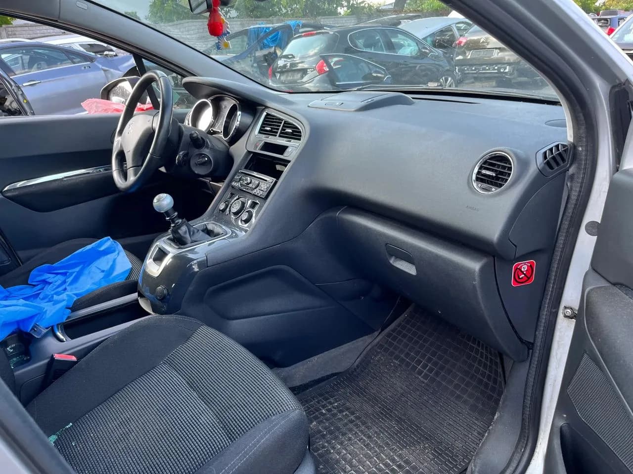 PEUGEOT 5008 1,6ehdi 112km komputer komplet startowy – zdjęcie 1