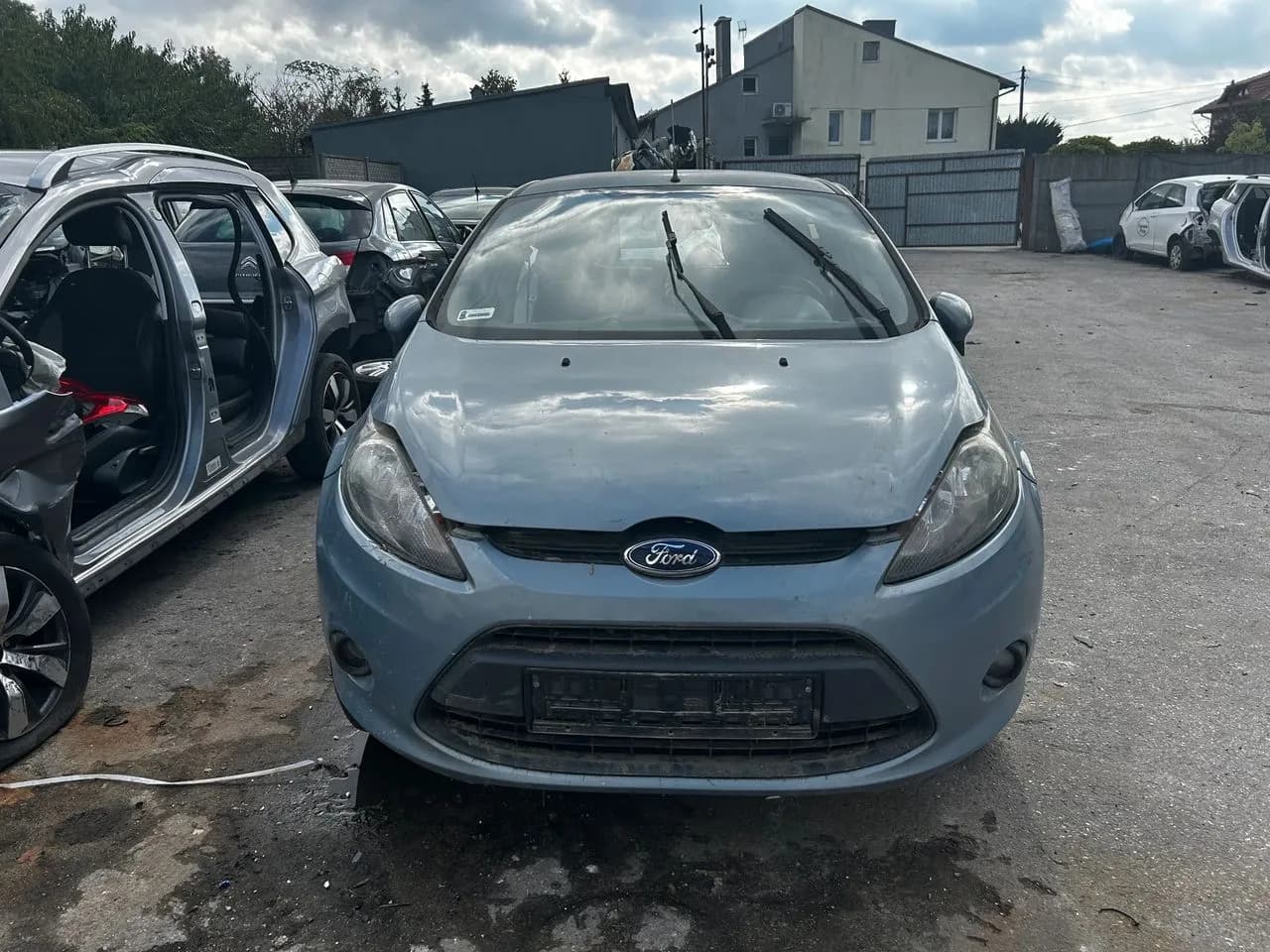 Ford Fiesta mk7 1,4TDCI sanki belka wózek pod silnik – zdjęcie 1