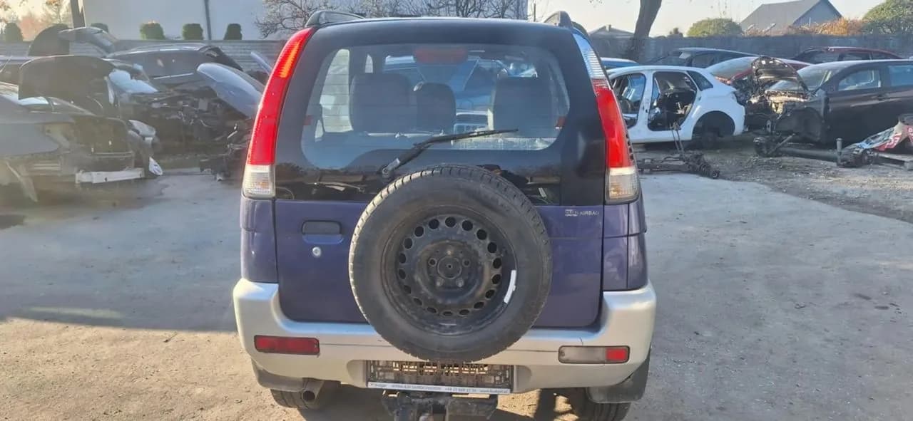 Daihatsu TERIOS I lift 1,3 B 86KM most tył dyfer manual – zdjęcie 1