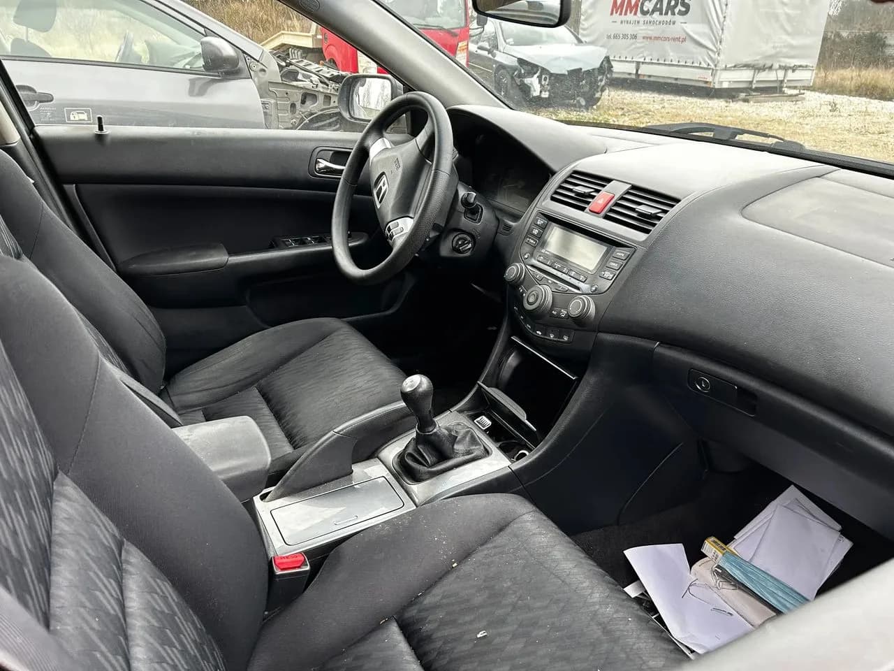Honda ACCORD VII deska poduszki airbag komplet oryginał – zdjęcie 1