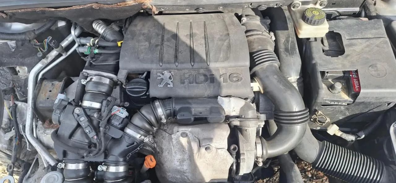 PEUGEOT 307 LIFT 1,6HDI rozrusznik – zdjęcie 1