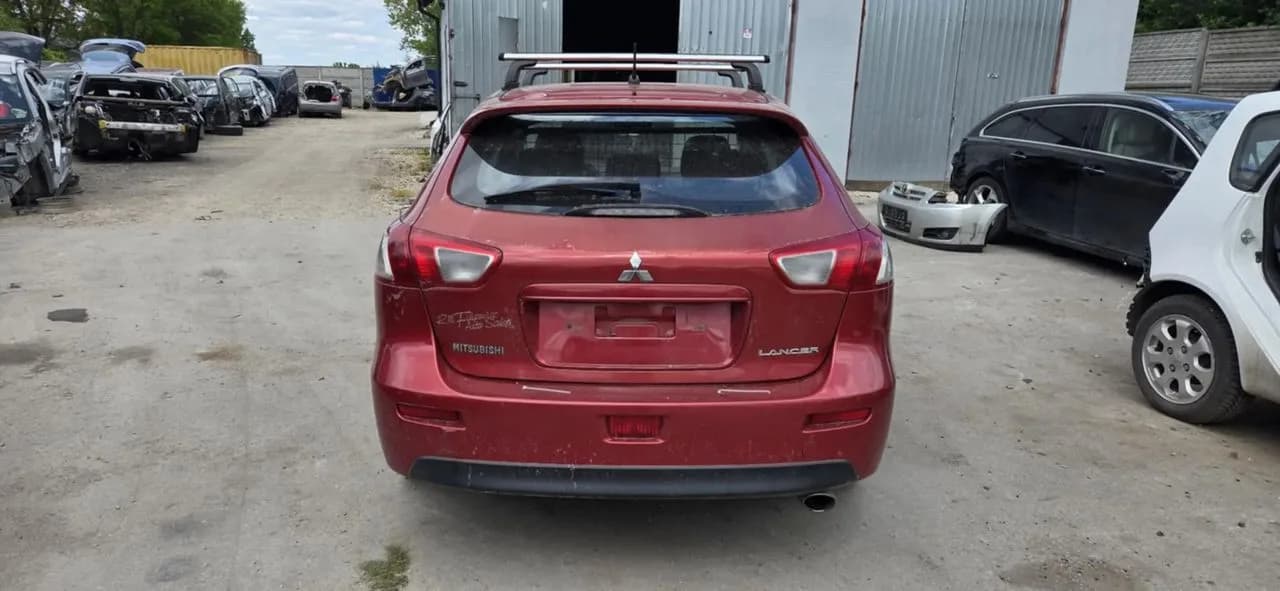 Mitsubishi LANCER X P26 klapa tył komplet szyba – zdjęcie 1