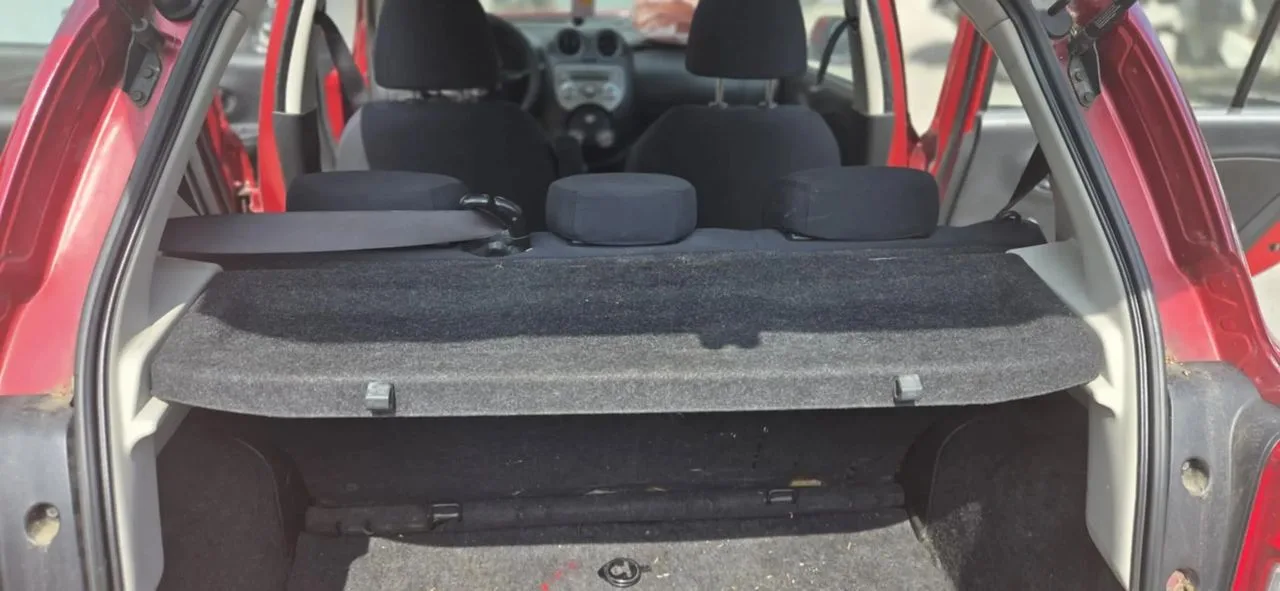 NISSAN MICRA K13 półka tył roleta bagażnika – zdjęcie 1
