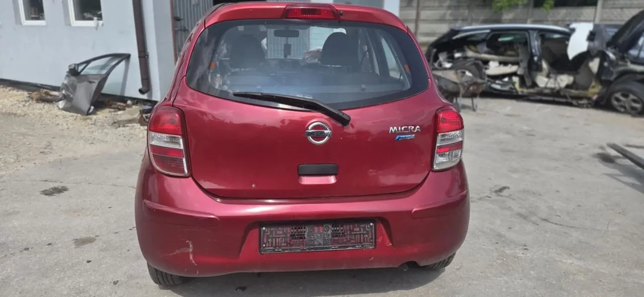 NISSAN MICRA K13 belka wzmocnienie zderzaka tył – zdjęcie 1