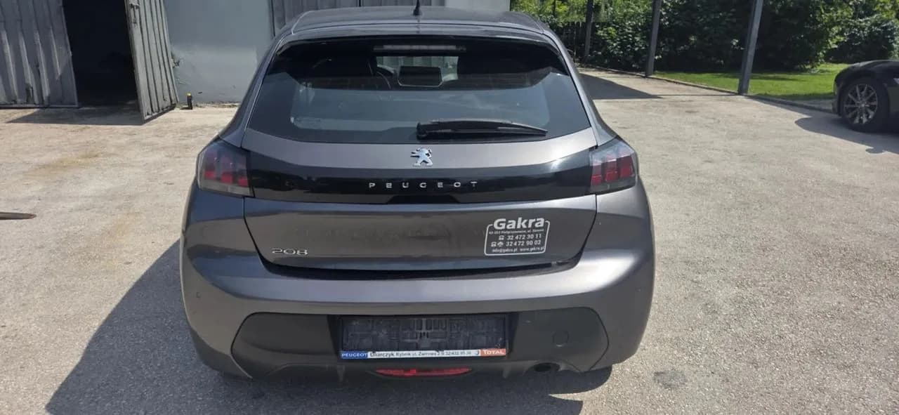 PEUGEOT 208 II belka wzmocnienie zderzaka tył – zdjęcie 1