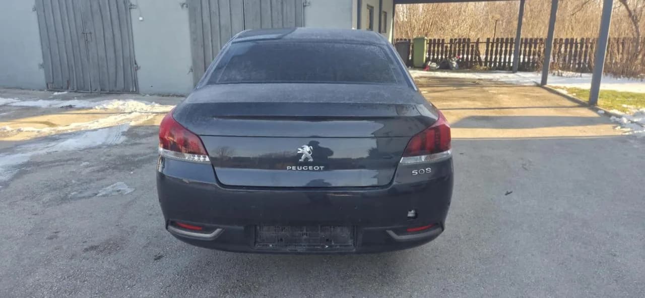 Peugeot 508 EEHD klapa tył sedan kompletna – zdjęcie 1