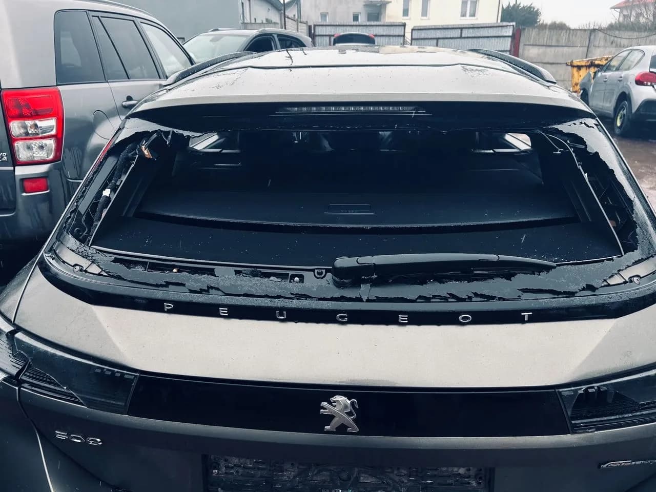 PEUGEOT 508 II SW kombi półka tył roleta bagażnika – zdjęcie 1