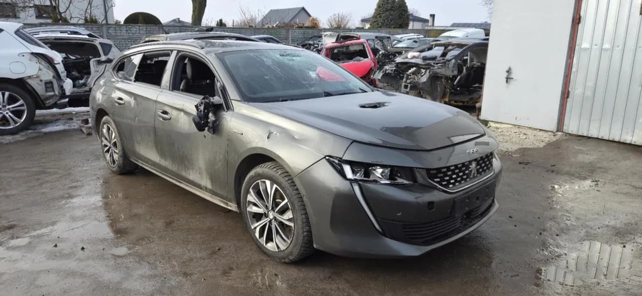 PEUGEOT 508 II 2,0 BLUE HDI 160KM piasta zwrotnica prawy lewy przód – zdjęcie 1