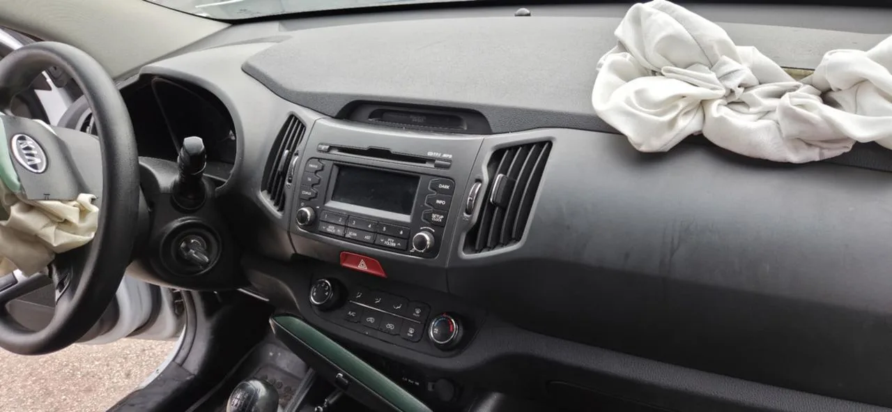 KIA SPORTAGE III nagrzewnica komplet wentylator – zdjęcie 1