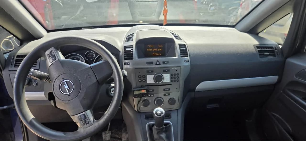 OPEL ZAFIRA B deska poduszki airbag komplet oryginał – zdjęcie 1