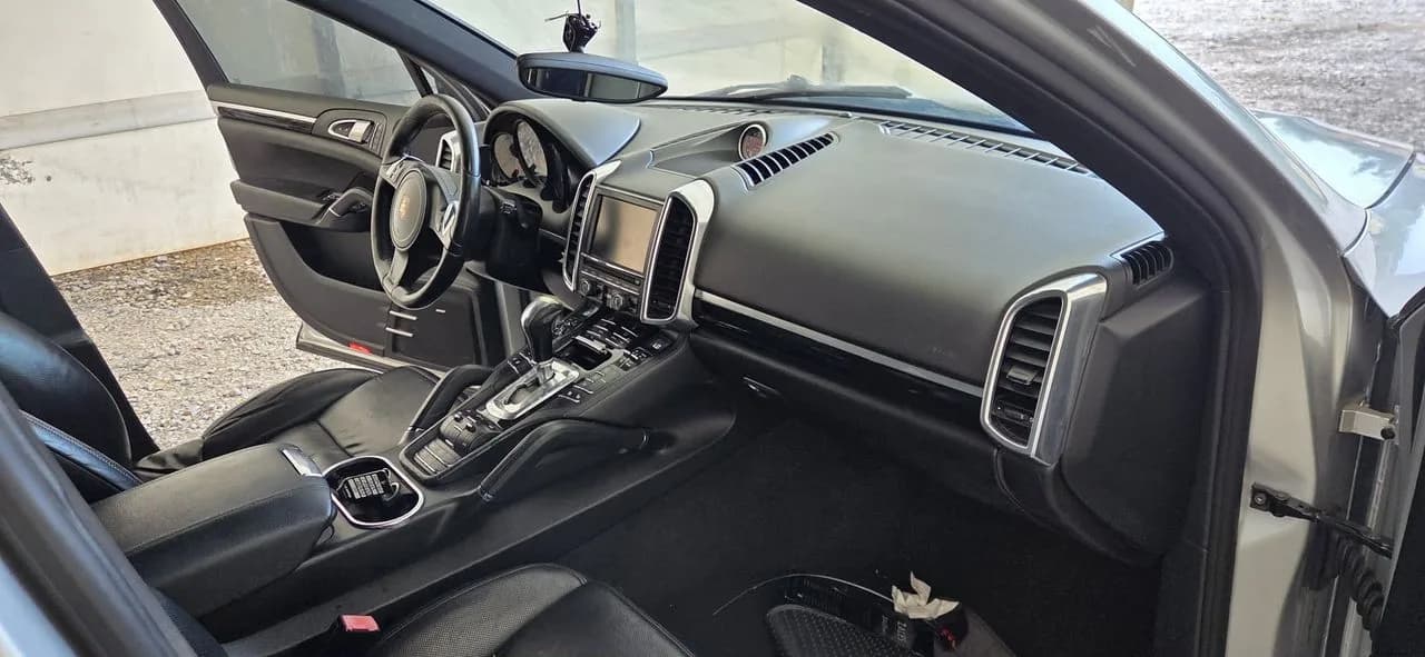 PORSCHE CAYENNE 7P nagrzewnica komplet wentylator – zdjęcie 1