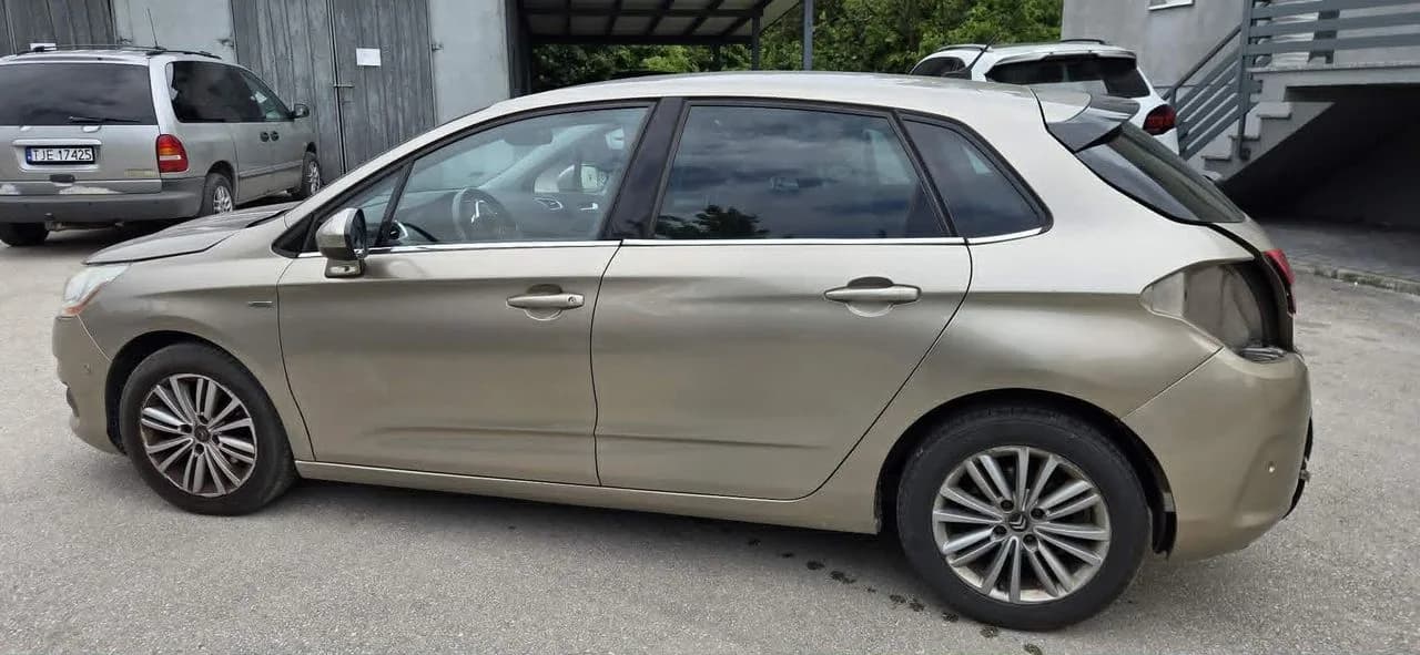 CITROEN C4 II B7 KCH drzwi lewy tył komplet – zdjęcie 1