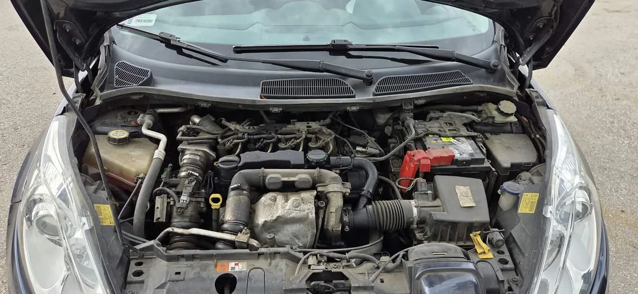 FORD FIESTA MK7 1,6TDCI wentylator chłodnic – zdjęcie 1