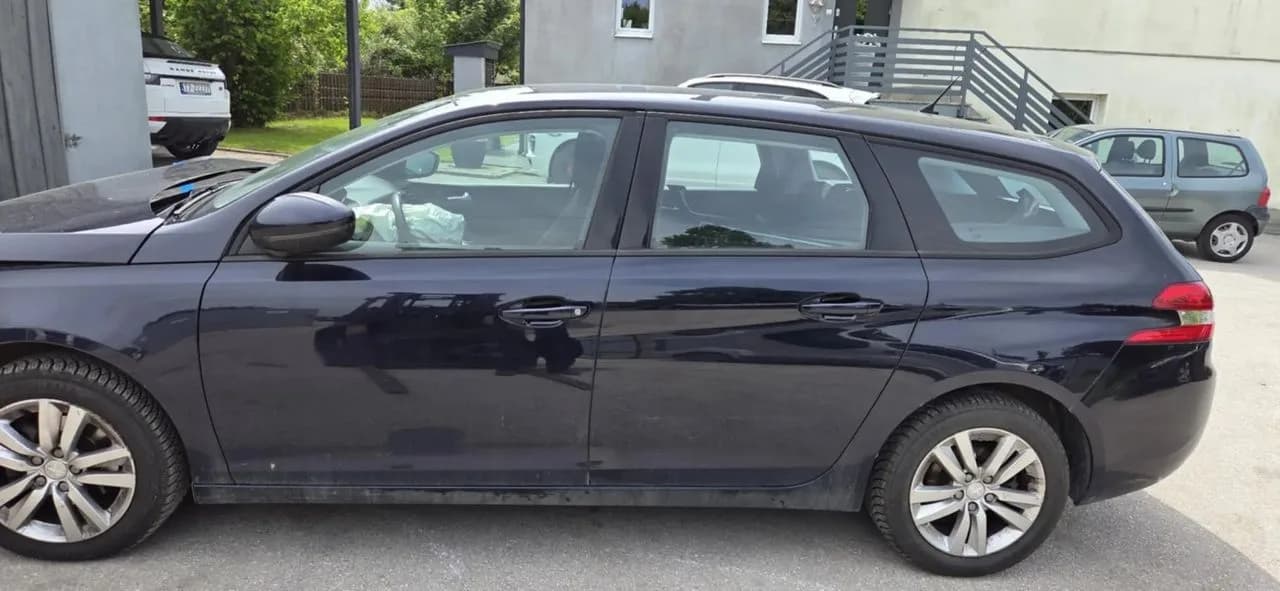 PEUGEOT 308 T9 SW EKUD drzwi lewy tył komplet – zdjęcie 1