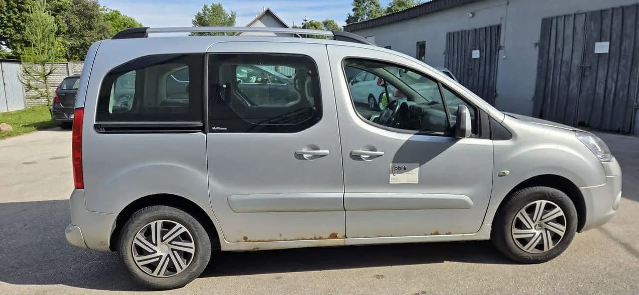 BERLINGO II MULTISPACE PARTNER II TEPEE EZRC drzwi prawy tył komplet – zdjęcie 1